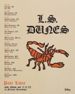 L.S. Dunes tour dates