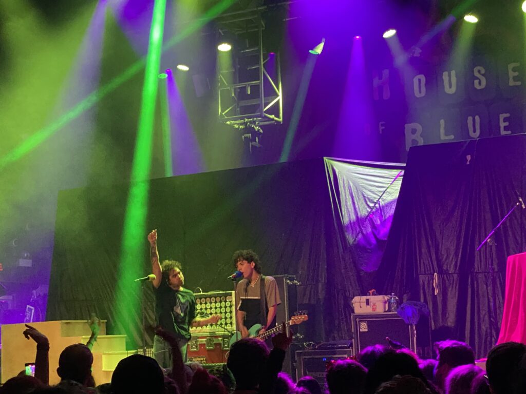 Hunny performing at House of Blues in Chicago, IL, opening for Waterparks on May 12, 2023